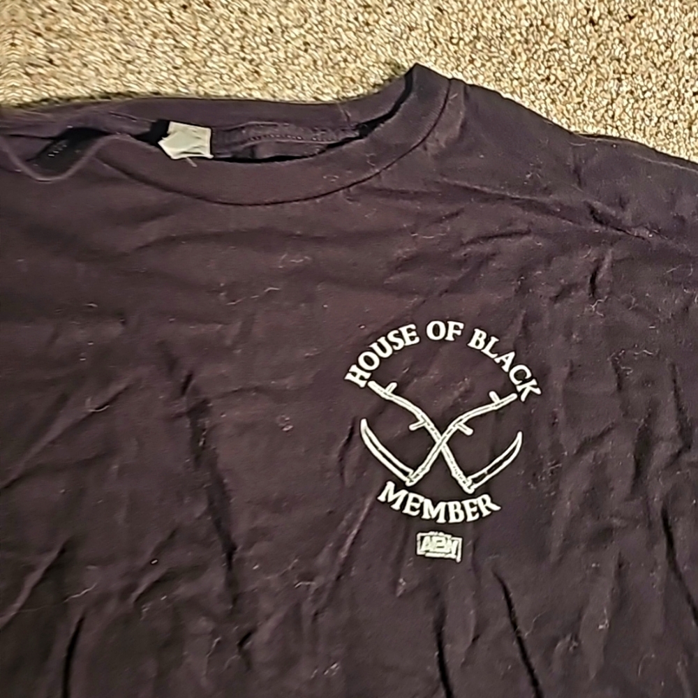 AEW Wrestler Malakai Black t shirt